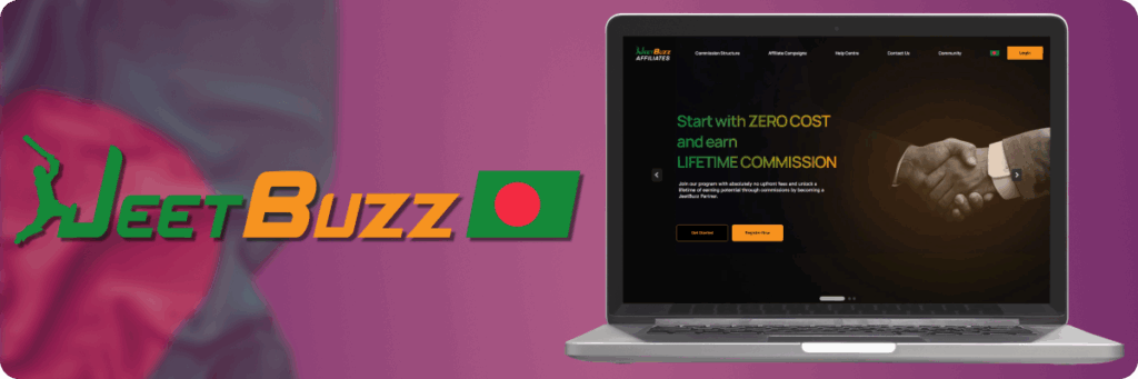 এখানে একজন অ্যাফিলিয়েট হন JeetBuzz